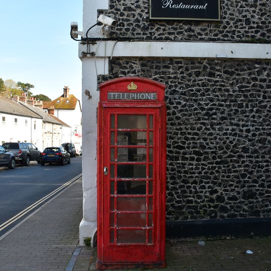 K6 Telephone Kiosk Outside Dolphin Hotel