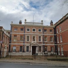 Bearland House And Attached Railings And Gates To Forecourt