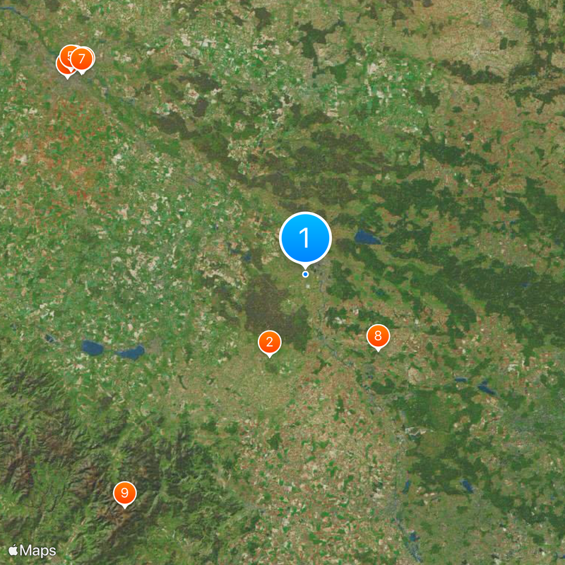 Voïvodie d'Opole Carte