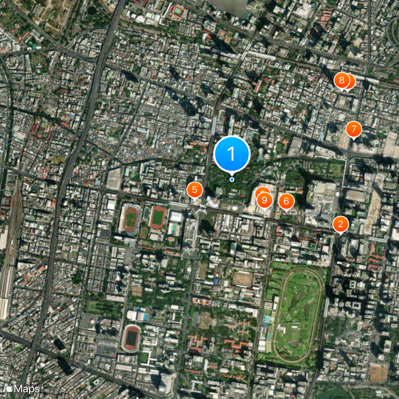 Sa Pathum palace Mapa