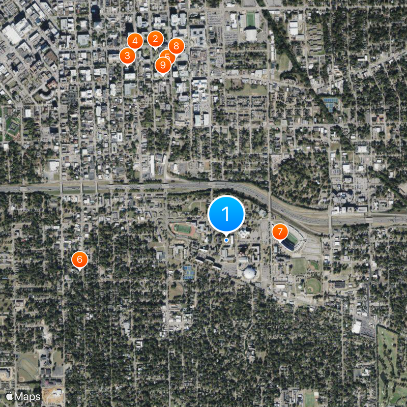 Alabama State University Map