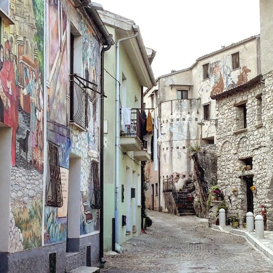 Percorso dei murales