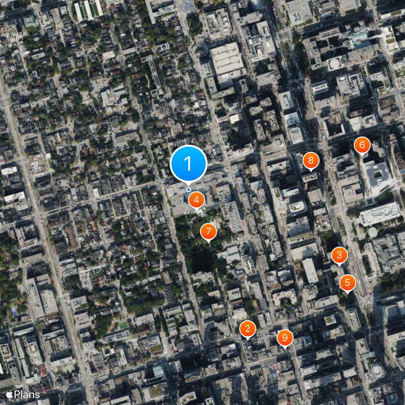 Musée des beaux-arts de l'Ontario Carte