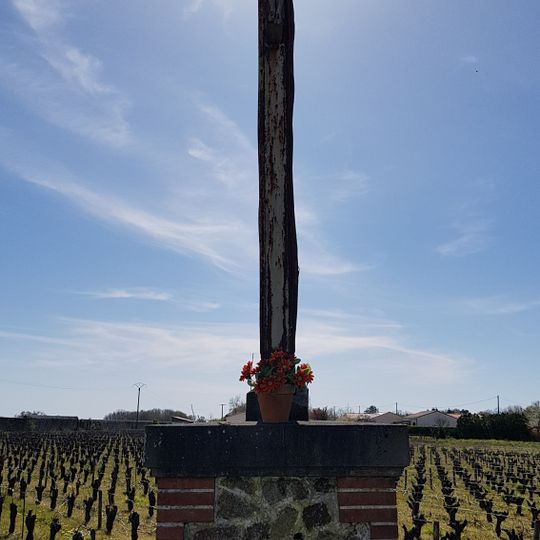 Croix de la route d'Aigrefeuille et des Landes Bernard