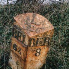 Milepost 1/4 Mile North Of West Mains