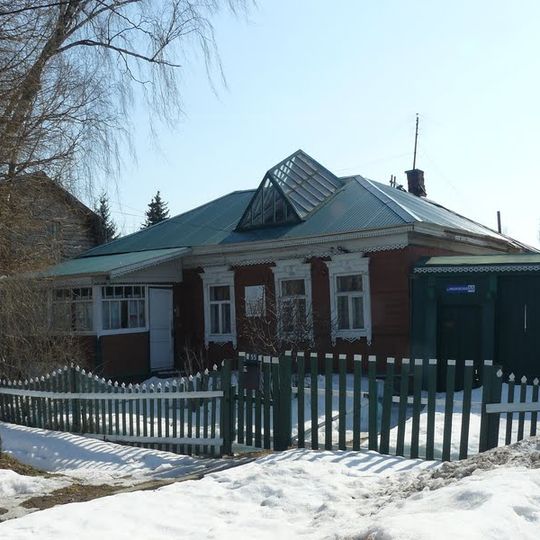 Дом, в котором в 1914-1949 гг. жил художник А.Е. Куликов