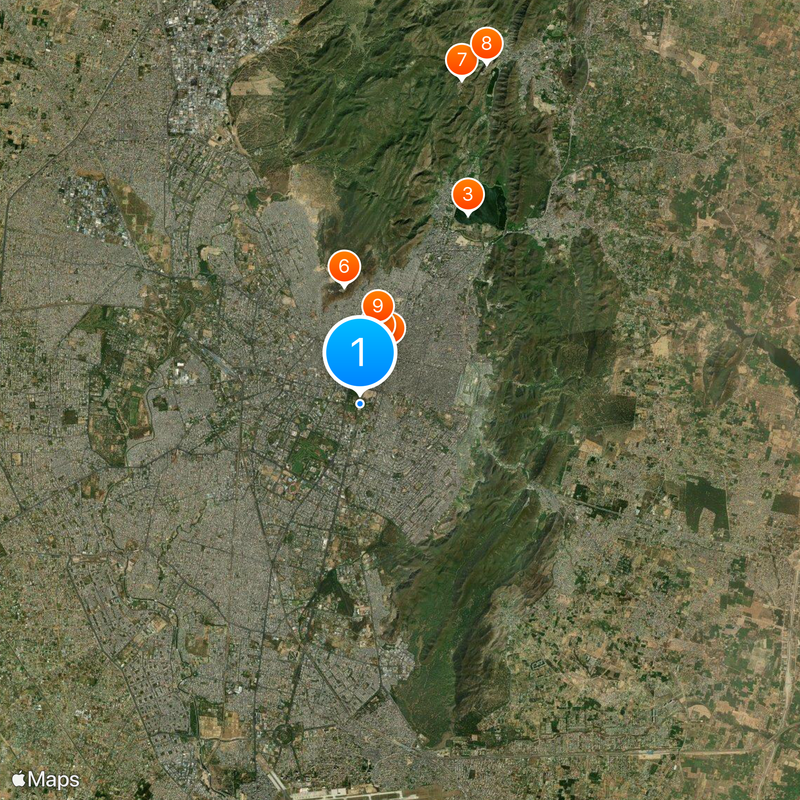 Albert Hall Museum Map