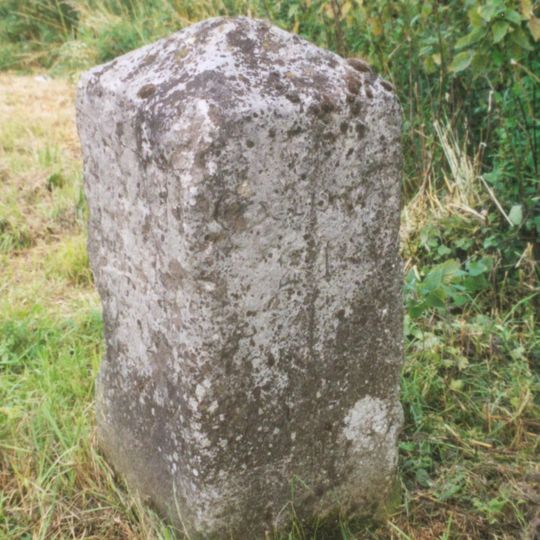 Milestone, Oxford Road; E of Myze Farm