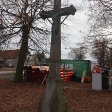 Cross at crossroad in Střížov