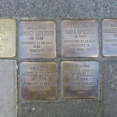 Stolperstein en memoria de Martha Spiegel