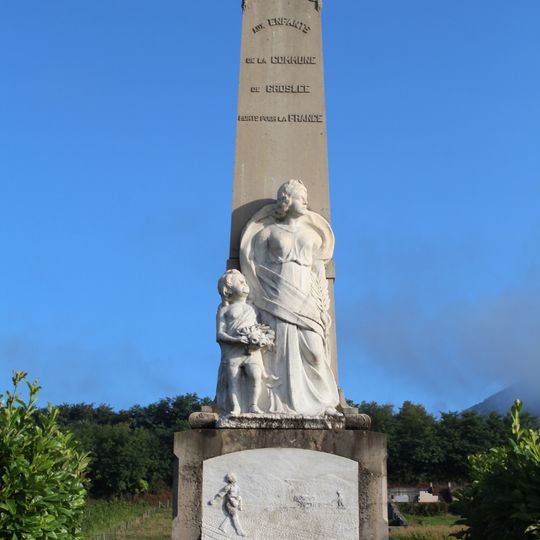War memorial of Groslée
