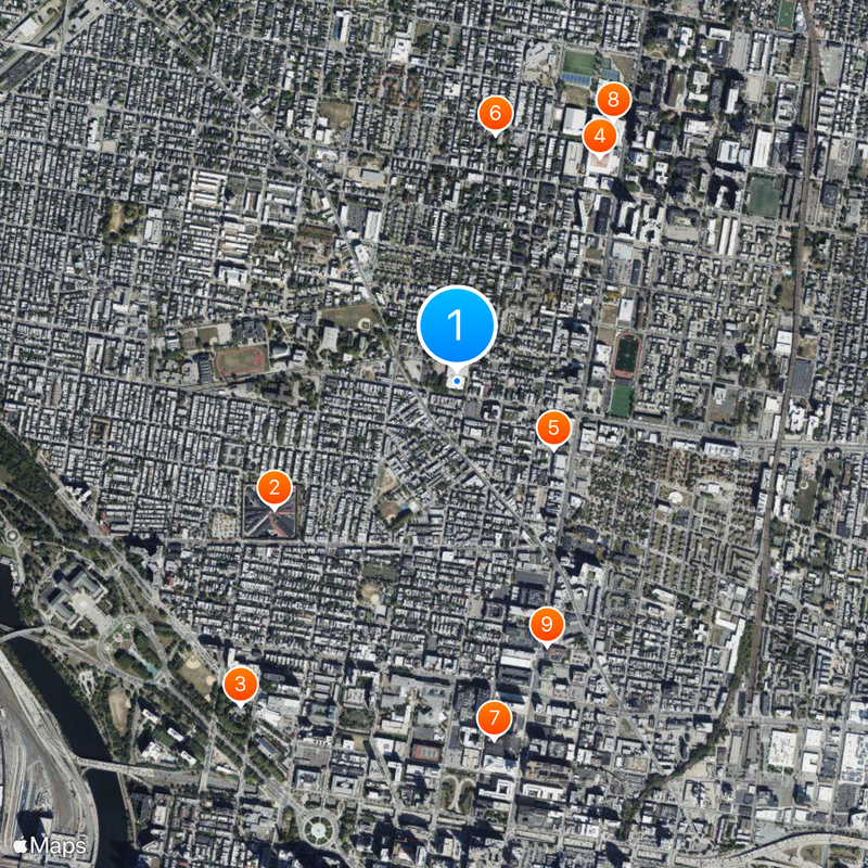 St. Joseph's Preparatory School Map