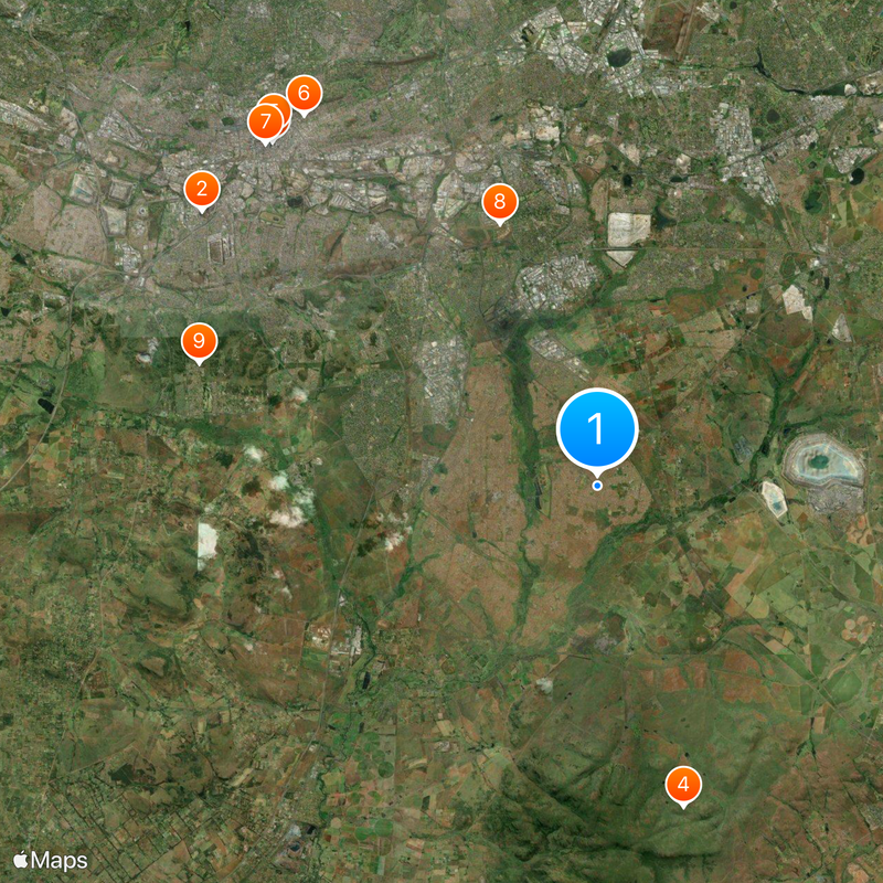 Vosloorus Map