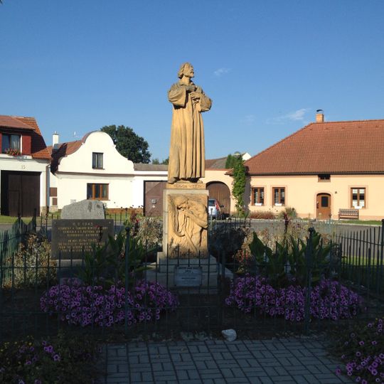 Socha Jana Husa v Katovicích