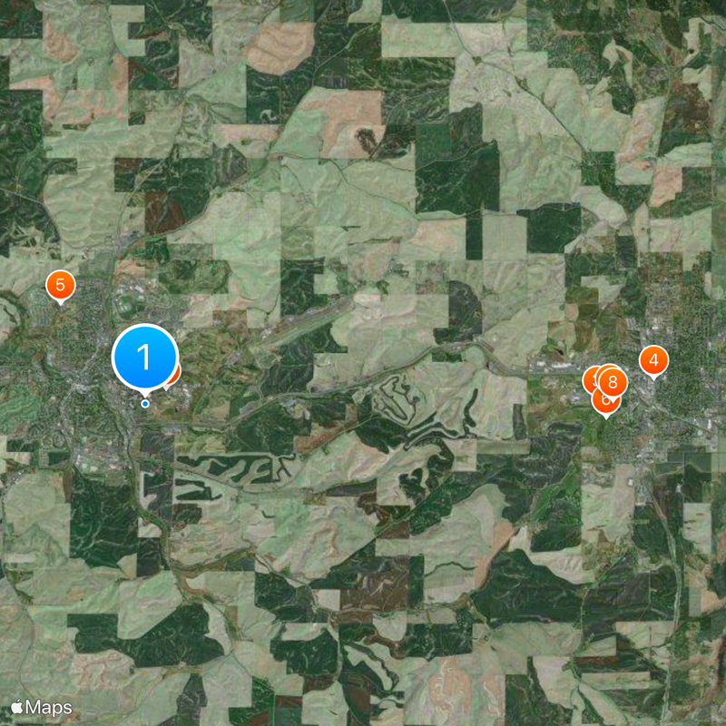 Washington State University Map