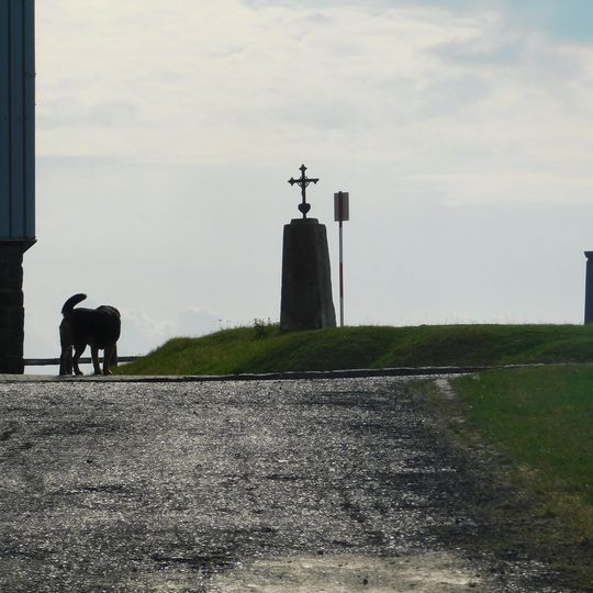 Kříž na vrcholu Dyleně