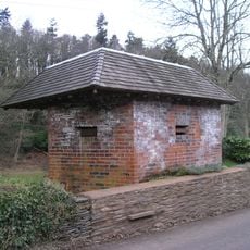 World War II pillbox at Vale House, 120m north east of Glasses Farm