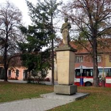 Pomník osvoboditelům na náměstí Na Městečku ve Veverské Bítýšce