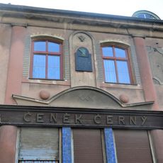 Pamětní deska Františka Náprstka na domě 243 ve Zlonicích