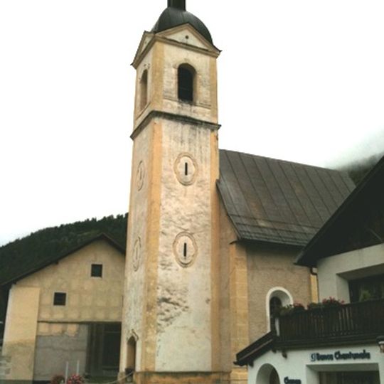 Reformierte Kirche Strada im Engadin