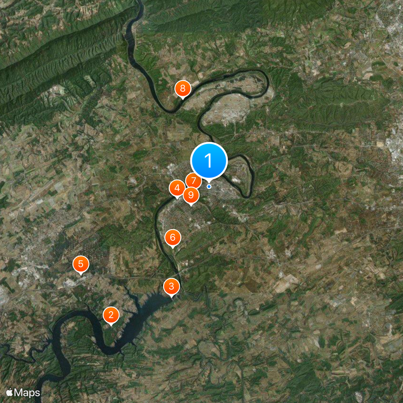 Radford University Map