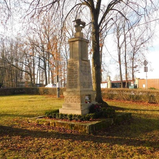 World War I memorial in Miletín
