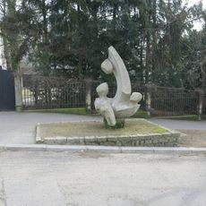 Betonová plastika Rodina v Ruprechtické ulici v Liberci