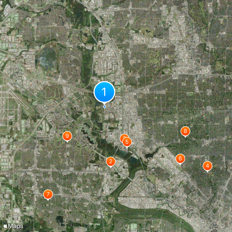 Institute for Creation Research Map