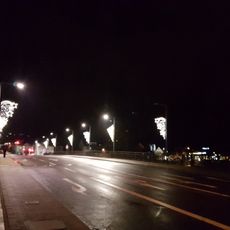 Tauberbischofsheim über der Tauberbrücke
