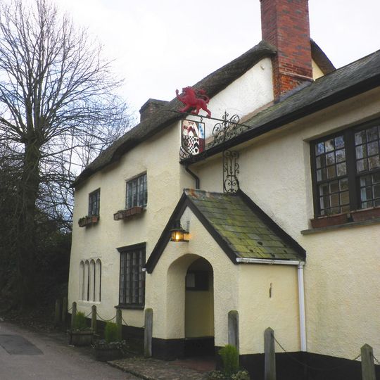 The Drewe Arms Including Curved Wall Adjoining At North West