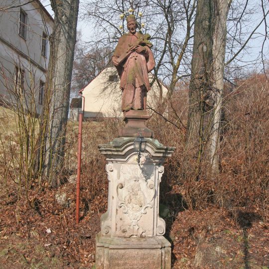 Socha svatého Jana Nepomuckého v Jeronýmově ulici