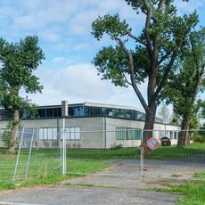 Flugzeughalle (Hangar) einer Kaserne Großenhain