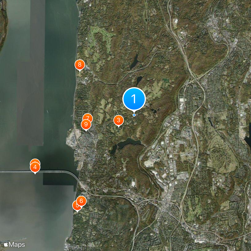 Pocantico Hills Mapa