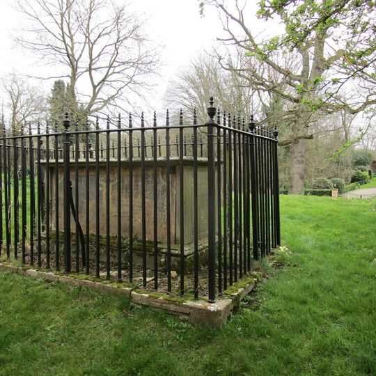 Monument To Grove Family In The Churchyard To South Of Church Of St Lawrence