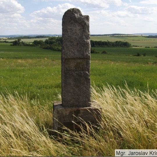Pomník vojákům Rudé armády severně od Podbořan