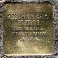 Stolperstein für Regina Larissa Prieditis
