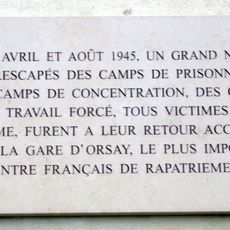 Commemorative plaque