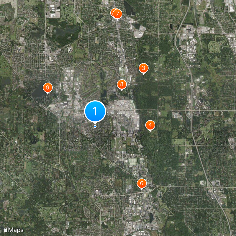 Vernon Hills Map