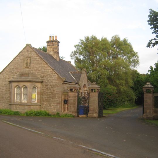 Gates, Gatepiers And Lodge To North West Of Cheswick House