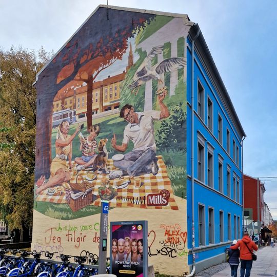 Peinture murale, œuvre d’art