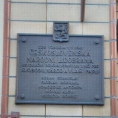Pamětní deska Československé národní lidobrany v Praze