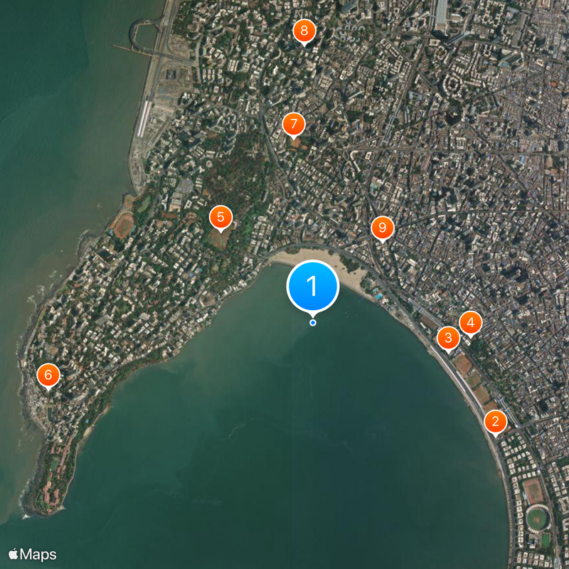 Girgaum Chowpatty Mappa