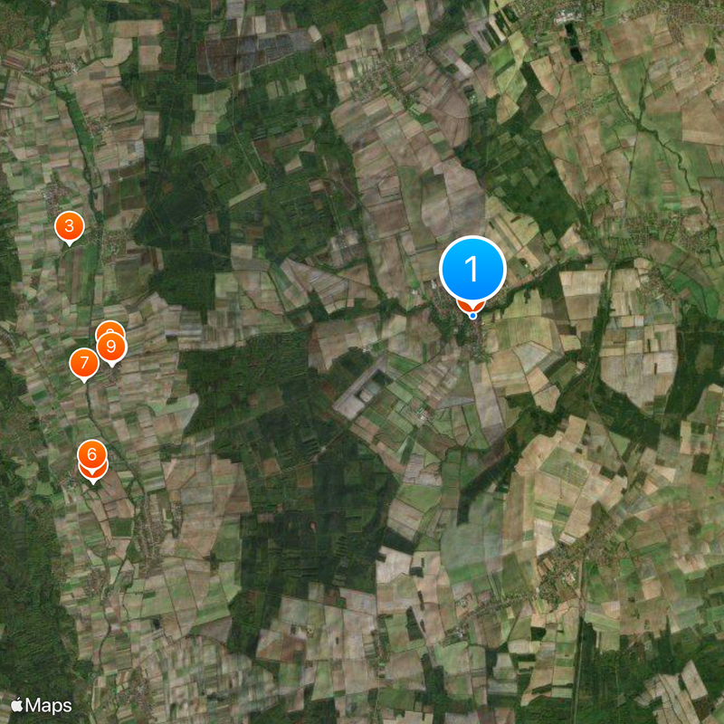 Abbey church of St George Map