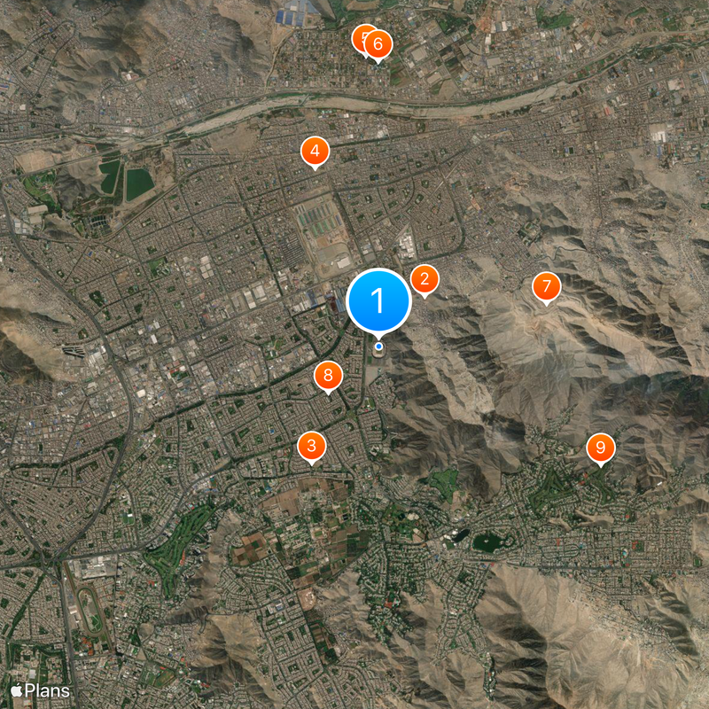 Estadio Monumental U Map