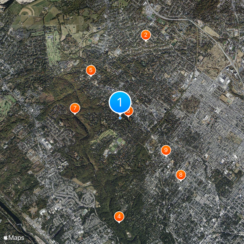 Vanna Venturi House Map