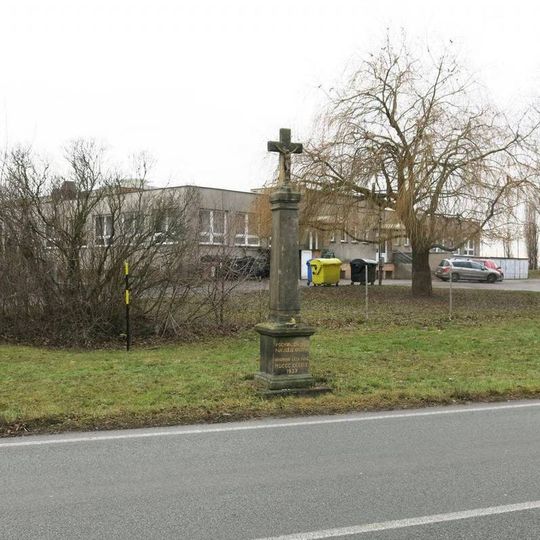 Kříž v Zbožské ulici v Nymburku