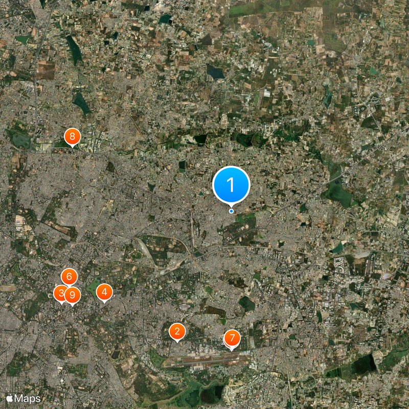 Ramamurthy Nagar Map