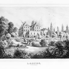 Rittergut und Gutspark Lauske (Sachgesamtheit) Lauske 35, 36, 37, 38, 48, 49, 49a, 50, 51