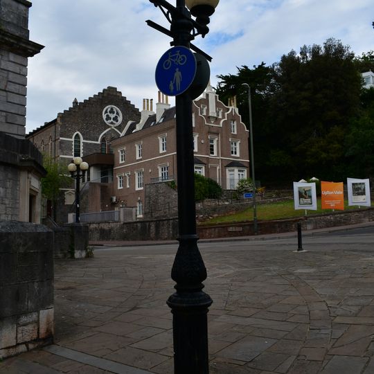 Lamp Post Approximately 10 Metres North East Of Town Hall Porch