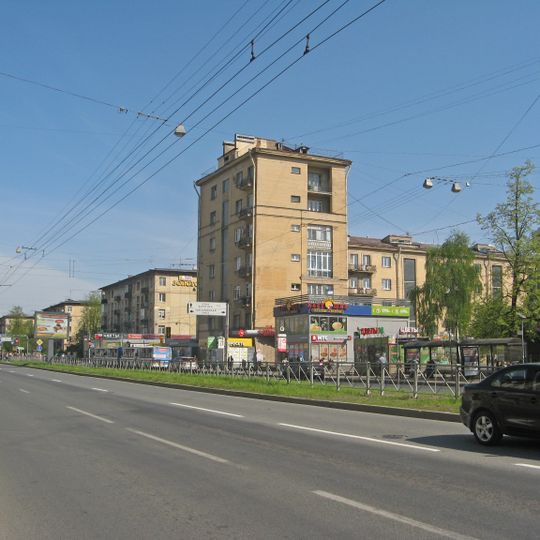 Дом, где жил в 1938 г. писатель А.И. Куприн